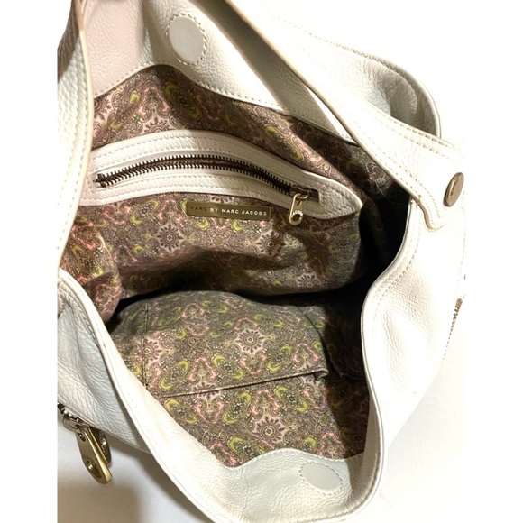 Marc by Marc Jacobs vintage White Leather hobo Women's Bag - Picture 8 of 10
